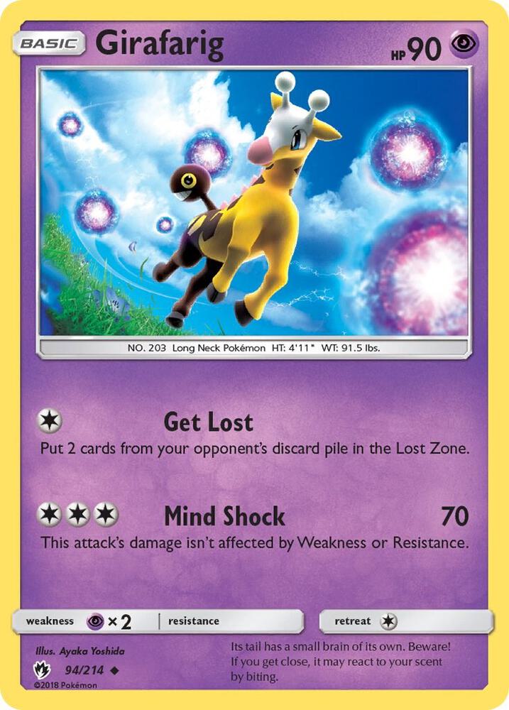 Image for Girafarig (94/214) (SM8) - Pokemon