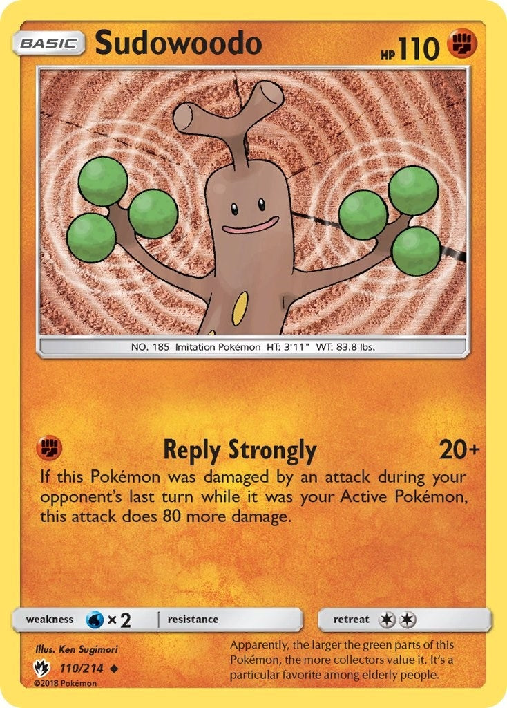 Image for Sudowoodo (110/214) (SM8) - Pokemon