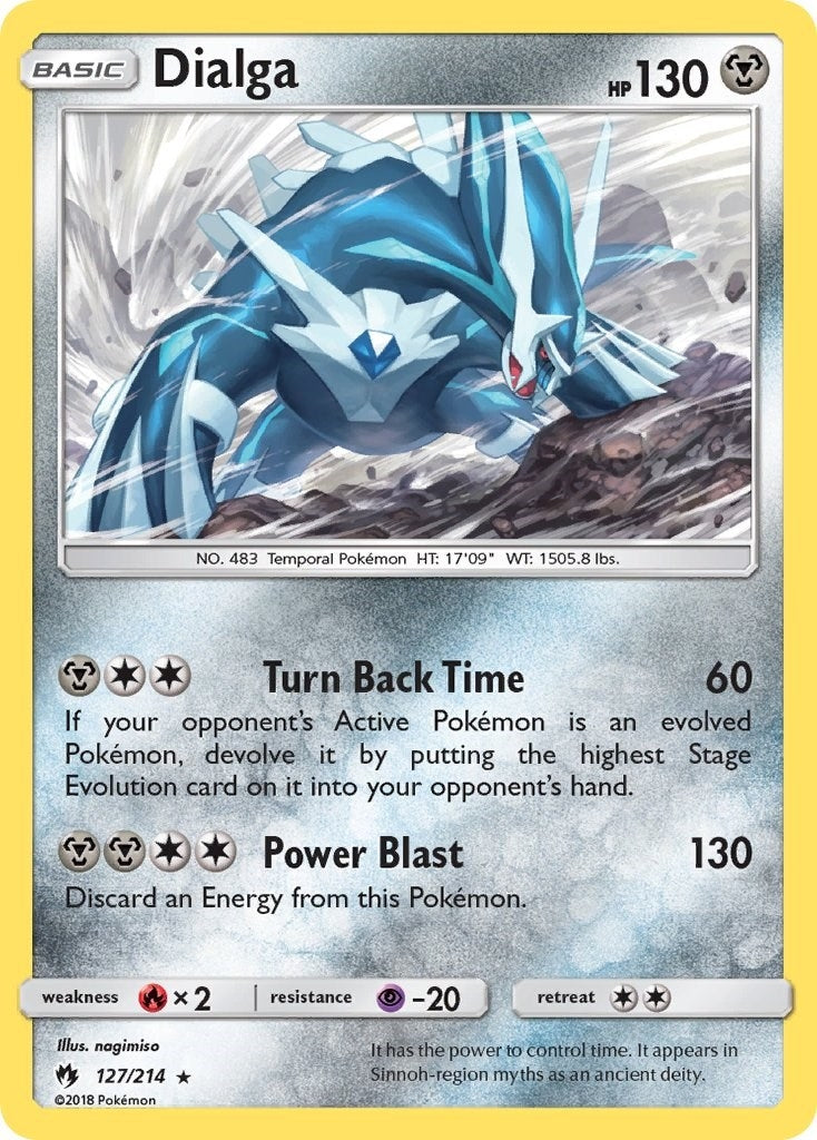 Image for Dialga (127/214) (SM8) - Pokemon
