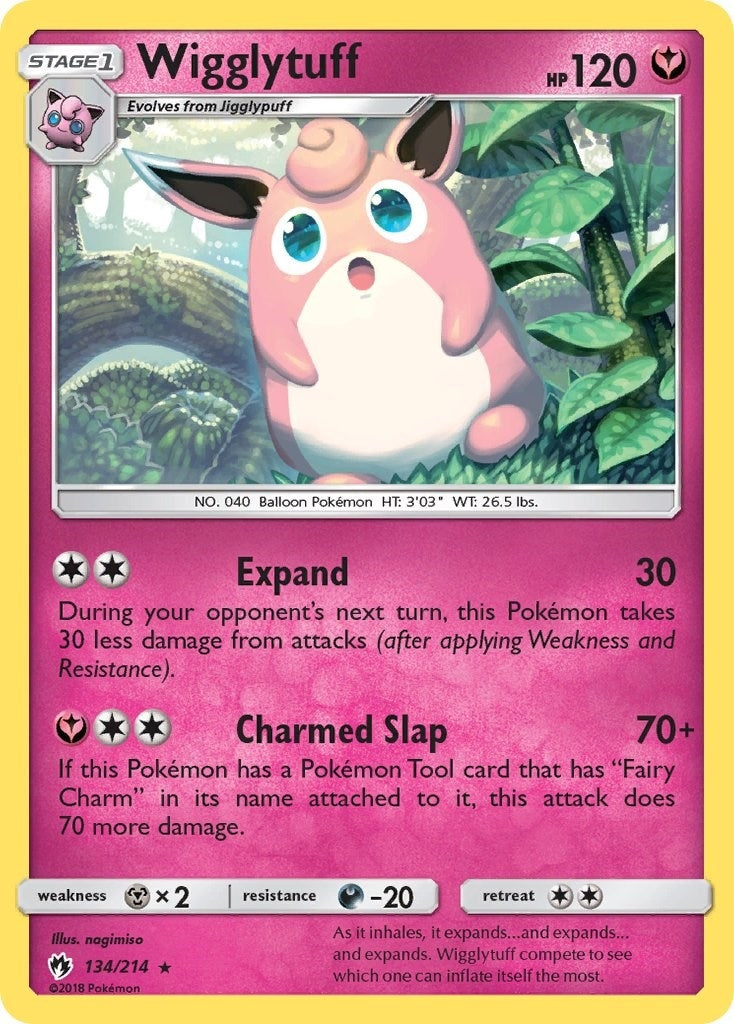 Image for Wigglytuff (134/214) (SM8) - Pokemon