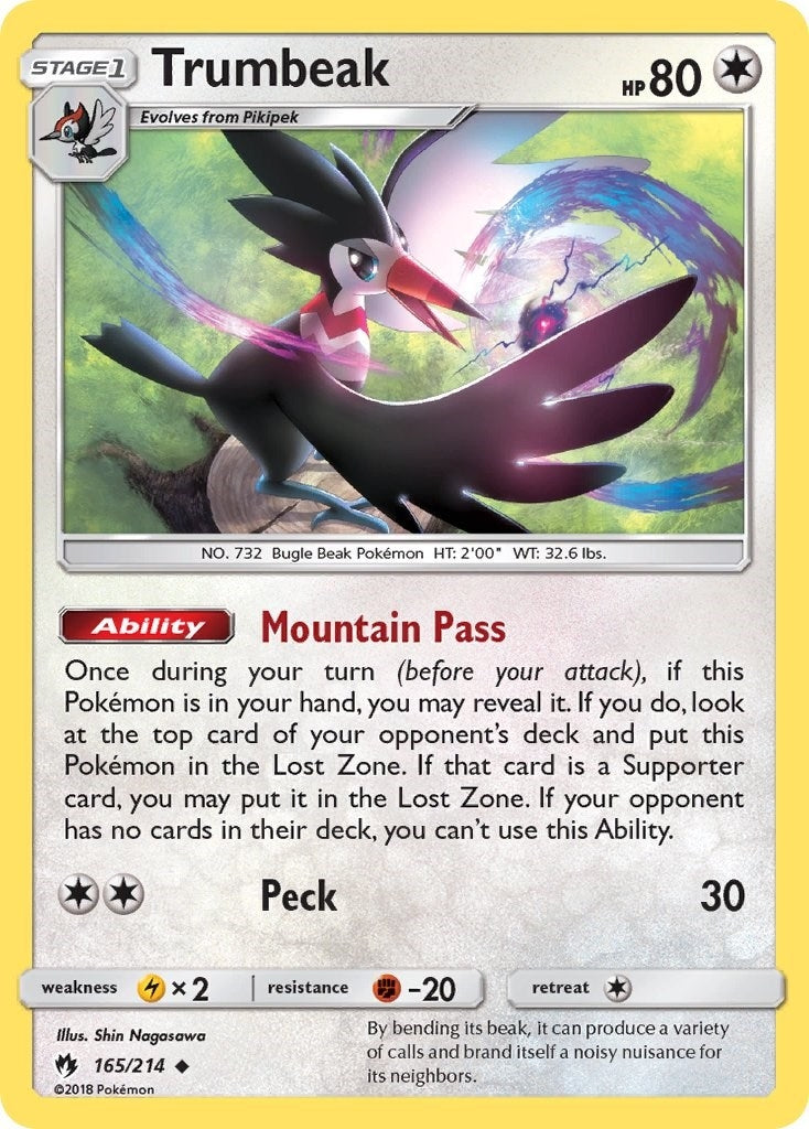Image for Trumbeak (165/214) (SM8) - Pokemon