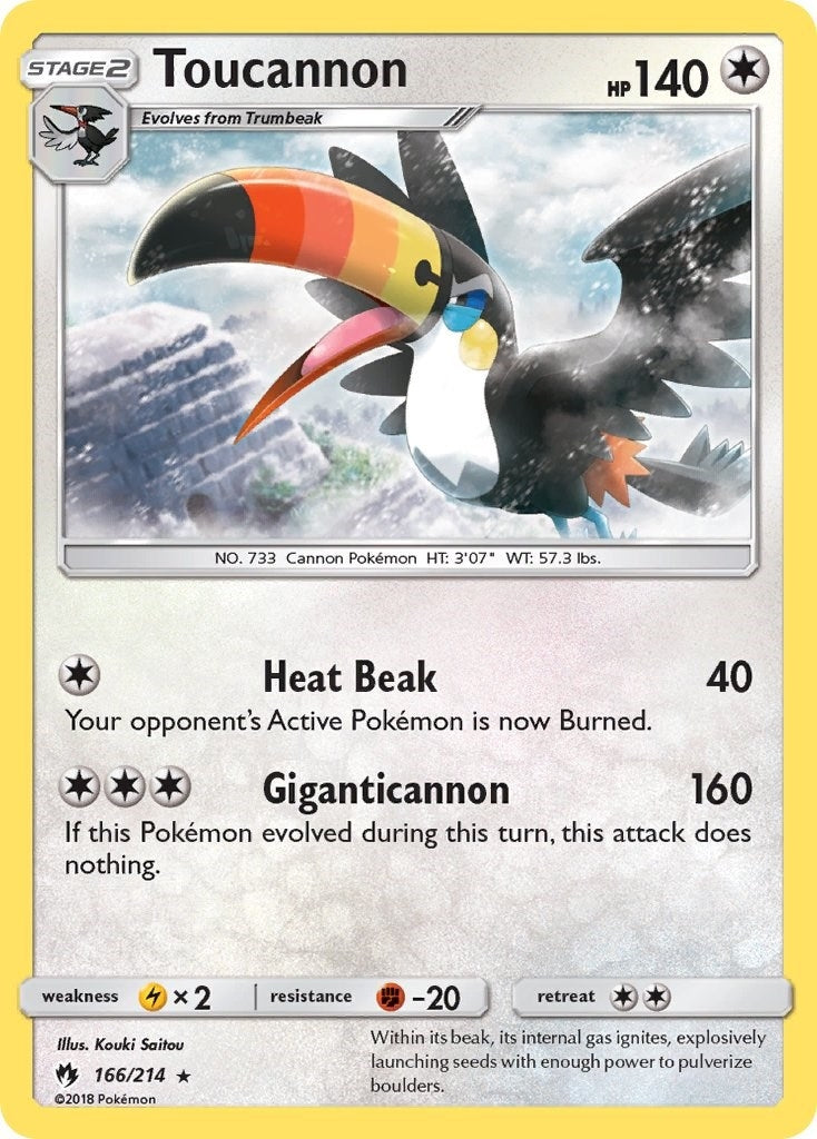 Image for Toucannon (166/214) (SM8) - Pokemon