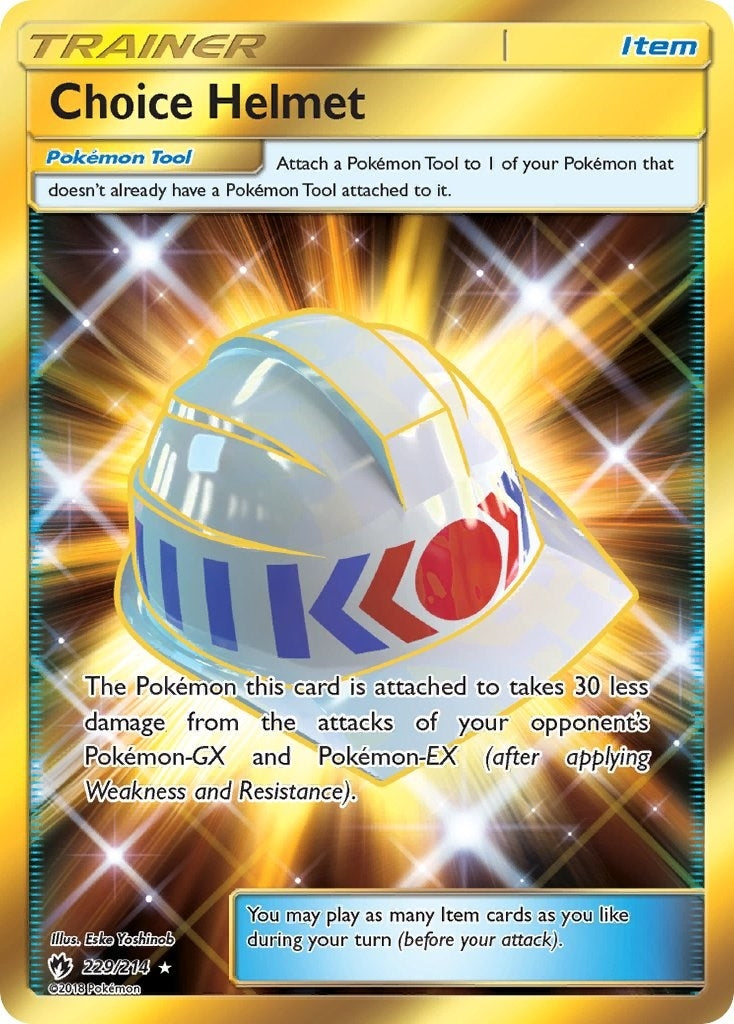 Image for Choice Helmet (Secret) (229/214) (SM8) - Pokemon