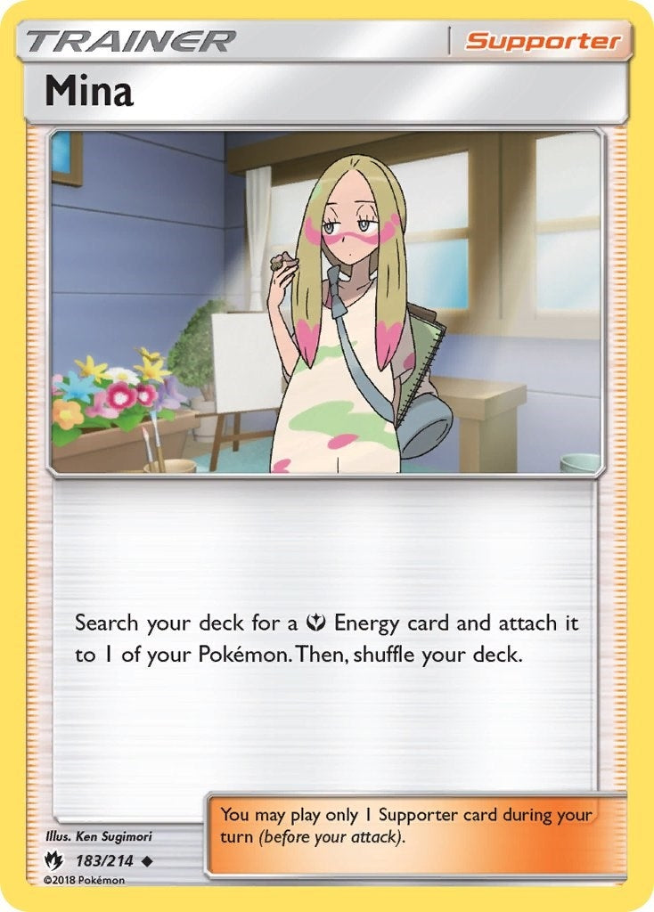 Image for Mina (183/214) (SM8) - Pokemon