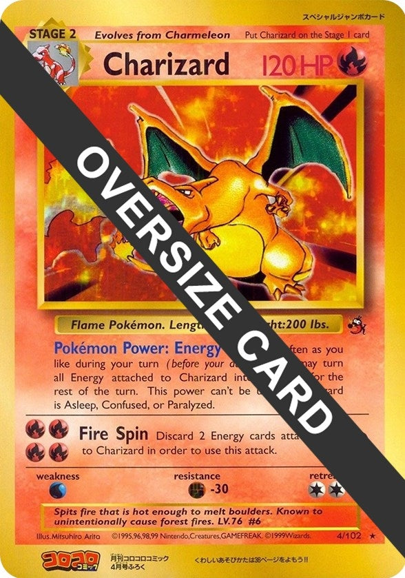 Image for Charizard - 4/102 (CoroCoro Promo) (004/102) (PR) - Pokemon