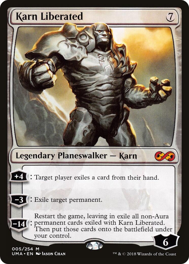 Image for Karn Liberated (5) (UMA) - Magic: The Gathering