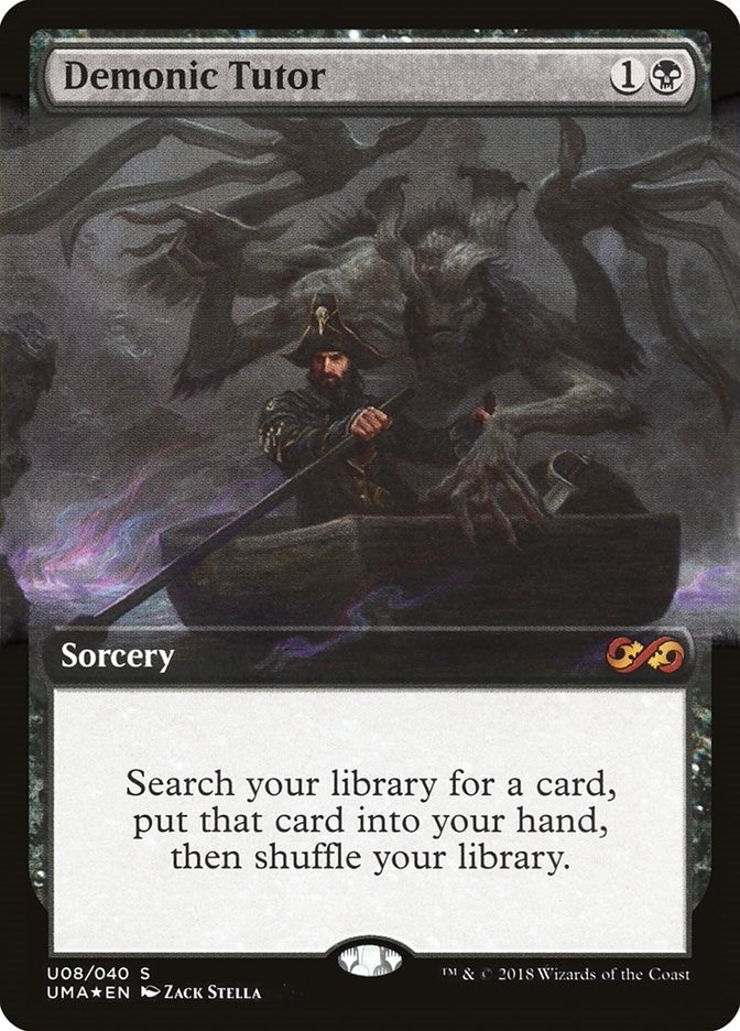 Image for Demonic Tutor (U08) (UMA:BT) - Magic: The Gathering