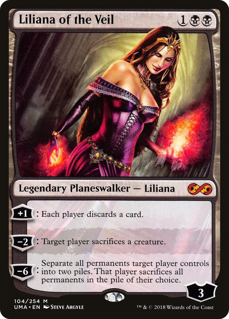 Image for Liliana of the Veil (104) - Magic: The Gathering