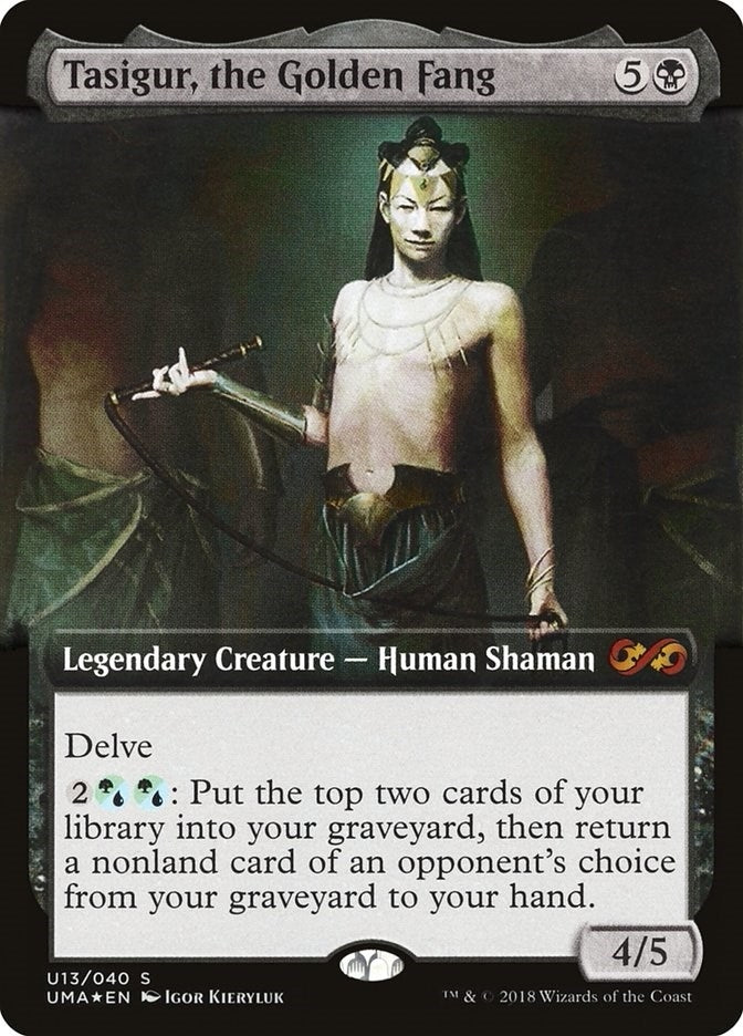 Image for Tasigur, the Golden Fang (U13) - Magic: The Gathering