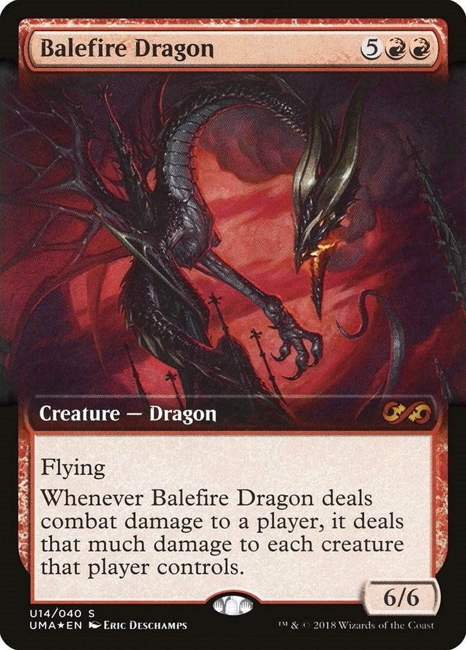 Image for Balefire Dragon (U14) - Magic: The Gathering