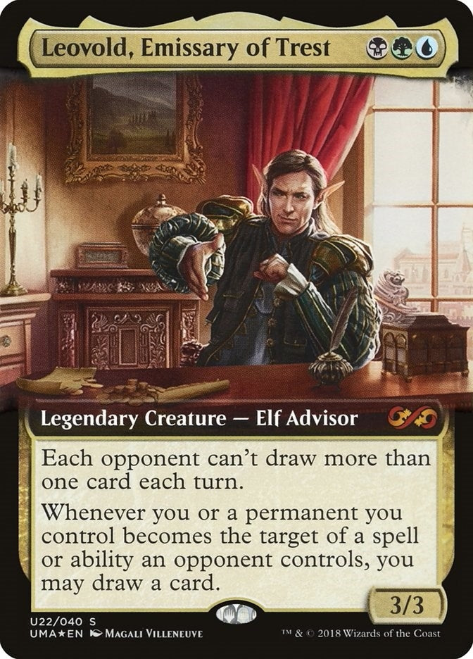 Image for Leovold, Emissary of Trest (U22) (UMA:BT) - Magic: The Gathering
