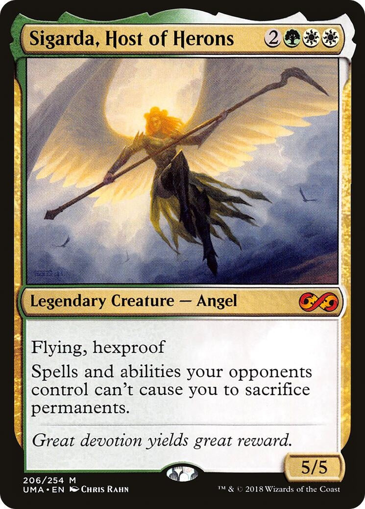 Image for Sigarda, Host of Herons (206) (UMA) - Magic: The Gathering