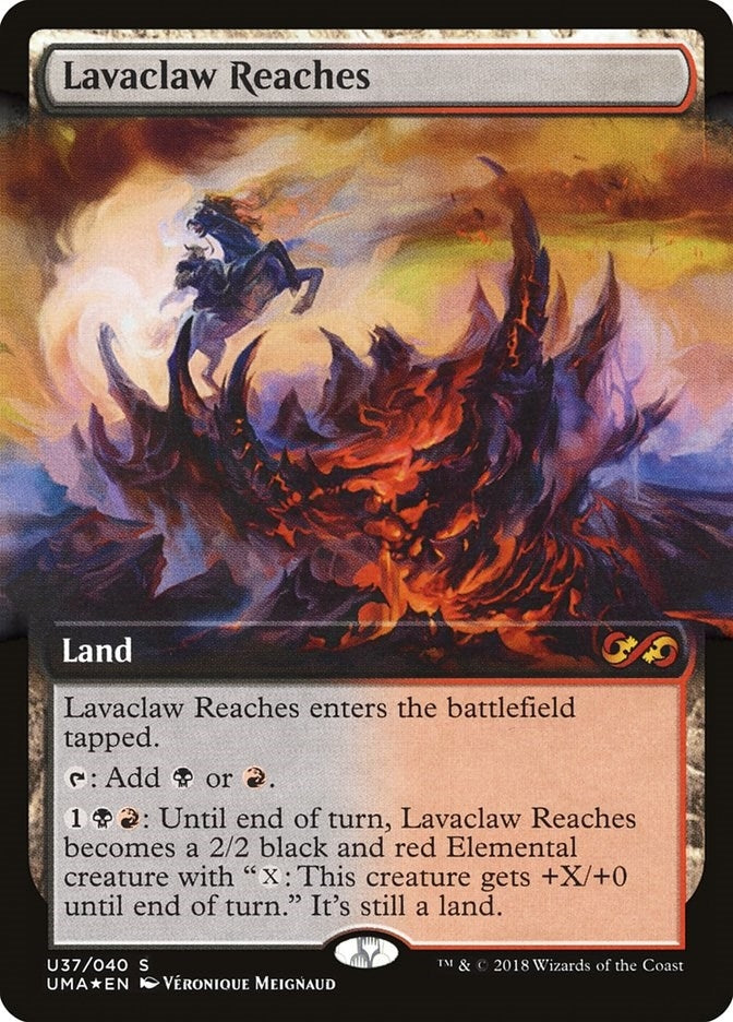Image for Lavaclaw Reaches (U37) (UMA:BT) - Magic: The Gathering