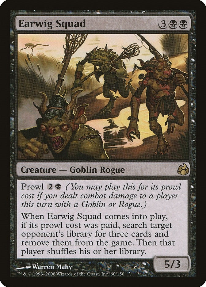 Image for Earwig Squad (60) (MOR) - Magic: The Gathering