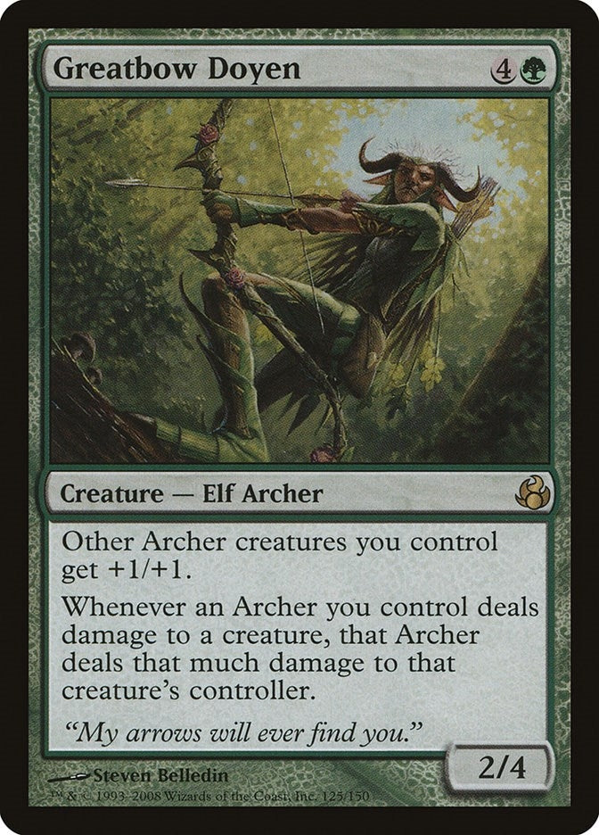 Image for Greatbow Doyen (125) - Magic: The Gathering