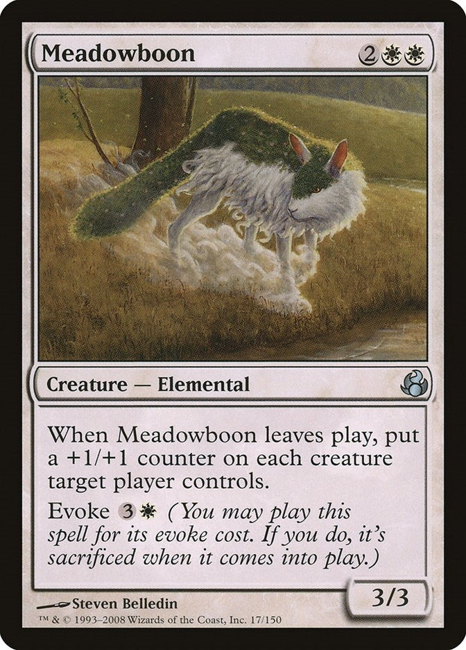 Image for Meadowboon (17) (MOR) - Magic: The Gathering