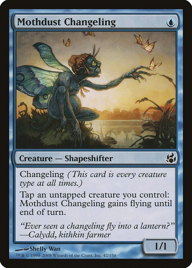Image for Mothdust Changeling (42) - Magic: The Gathering