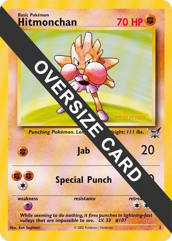 Image for Hitmonchan - 2 (Best of Game 2 Promo) (002) (PR) - Pokemon