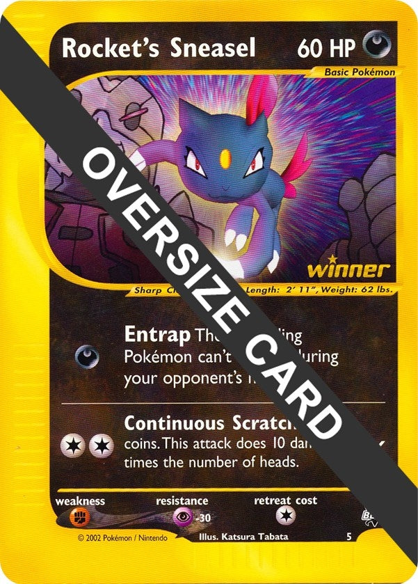 Image for Rocket's Sneasel - 5 (005) (PR) - Pokemon