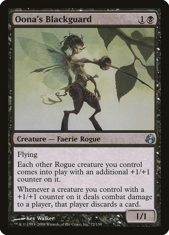 Image for Oona's Blackguard (72) - Magic: The Gathering