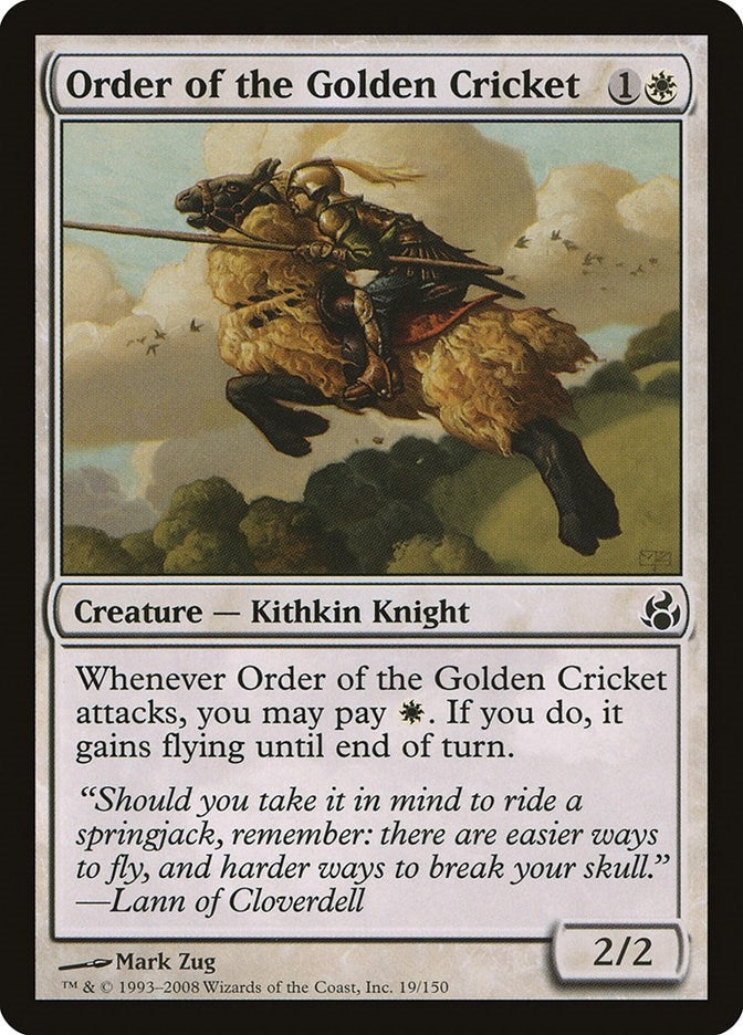 Image for Order of the Golden Cricket (19) (MOR) - Magic: The Gathering