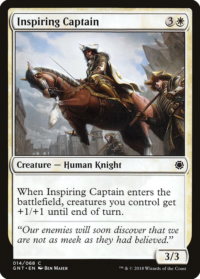 Image for Inspiring Captain (14) (GNT) - Magic: The Gathering
