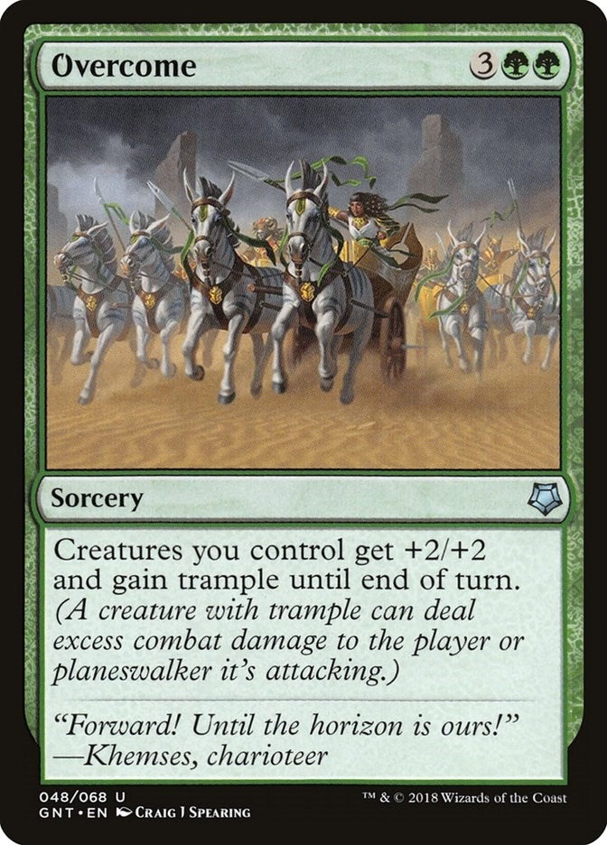 Image for Overcome (48) - Magic: The Gathering