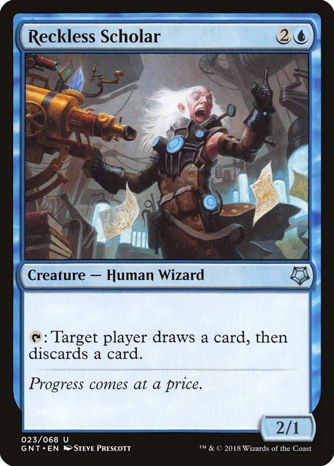 Image for Reckless Scholar (23) (GNT) - Magic: The Gathering