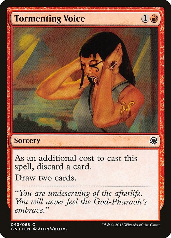 Image for Tormenting Voice (43) - Magic: The Gathering