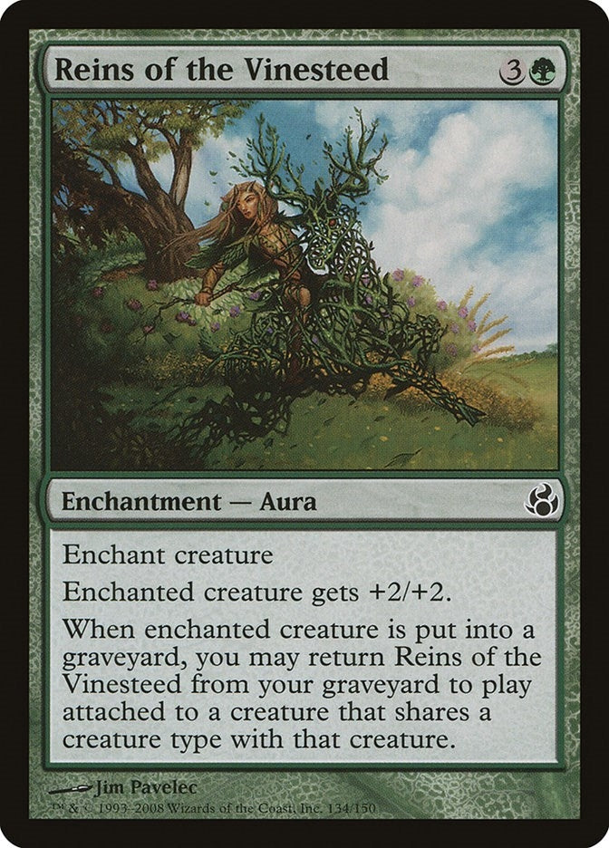 Image for Reins of the Vinesteed (134) (MOR) - Magic: The Gathering