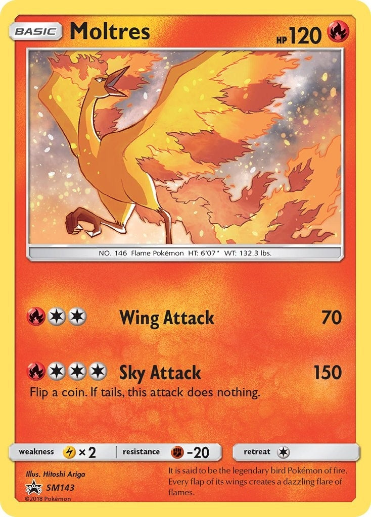 Image for Moltres - SM143 (SM143) (SMP) - Pokemon