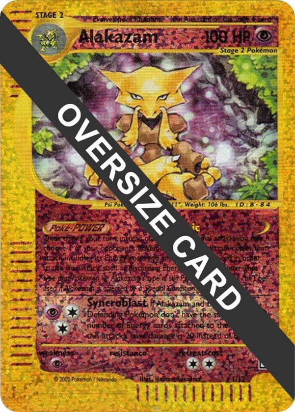 Image for Alakazam - 1/12 (Box Topper) (001/012) (PR) - Pokemon