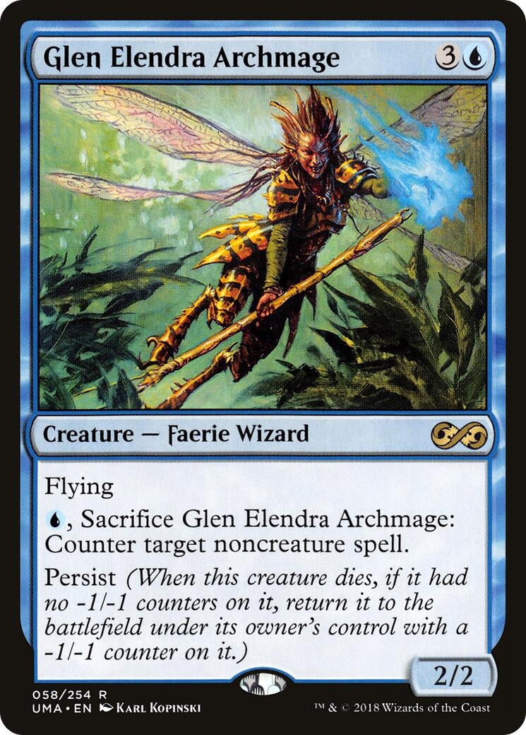 Image for Glen Elendra Archmage (58) - Magic: The Gathering