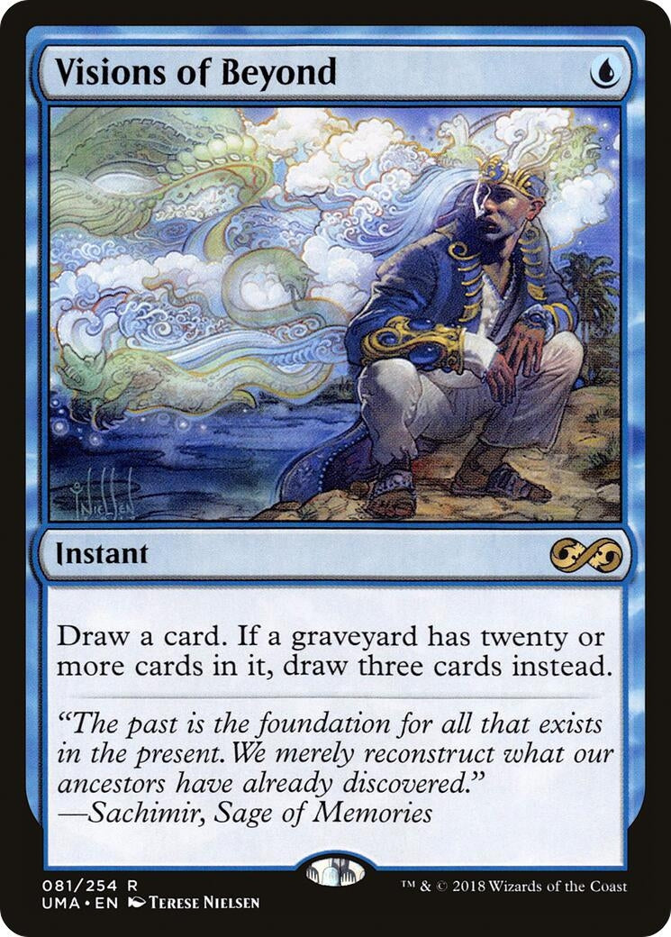 Image for Visions of Beyond (81) (UMA) - Magic: The Gathering