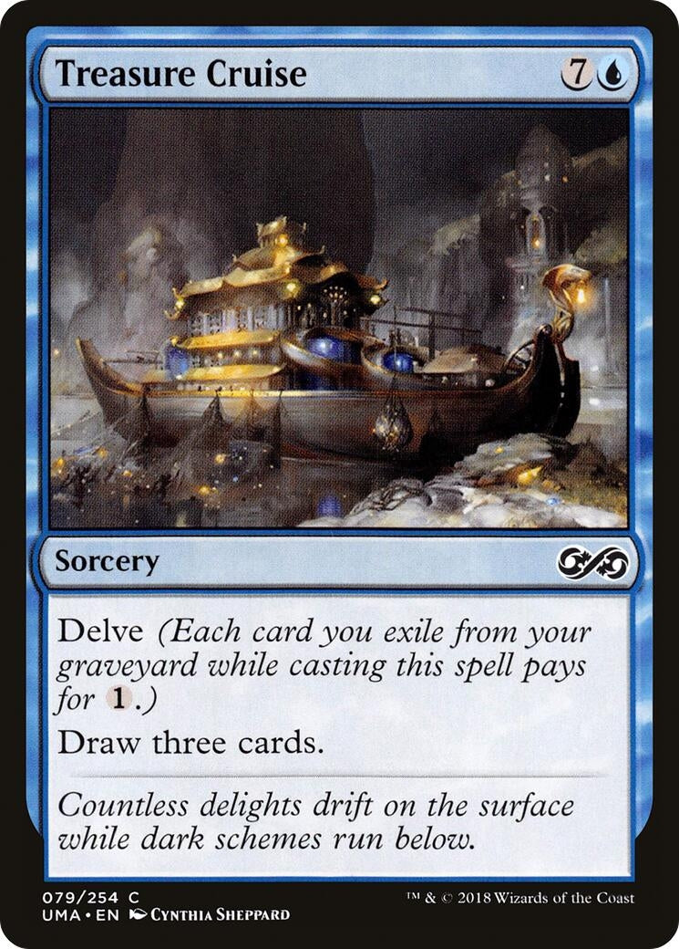Image for Treasure Cruise (79) - Magic: The Gathering