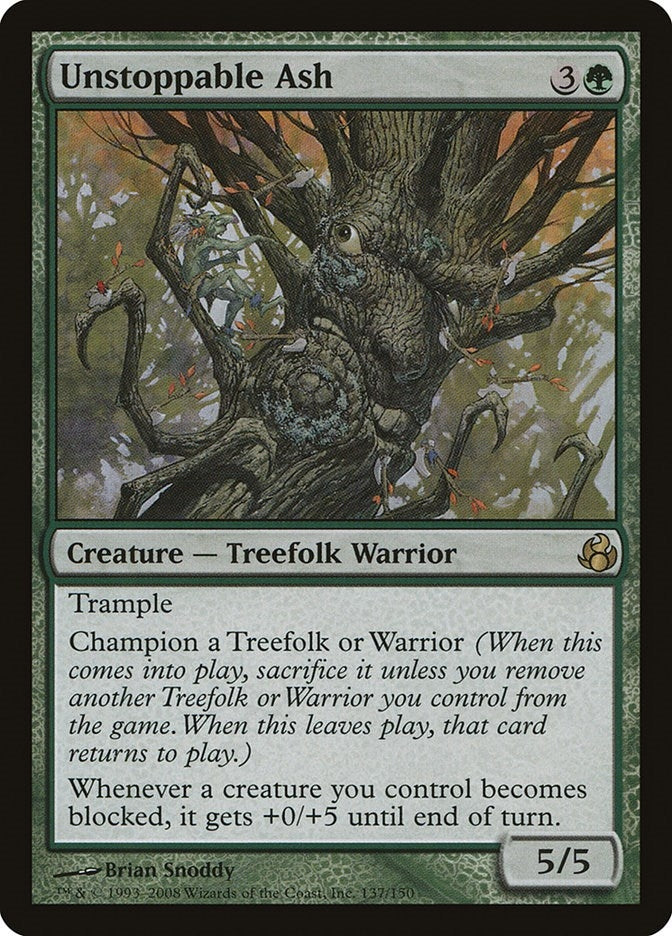 Image for Unstoppable Ash (137) (MOR) - Magic: The Gathering
