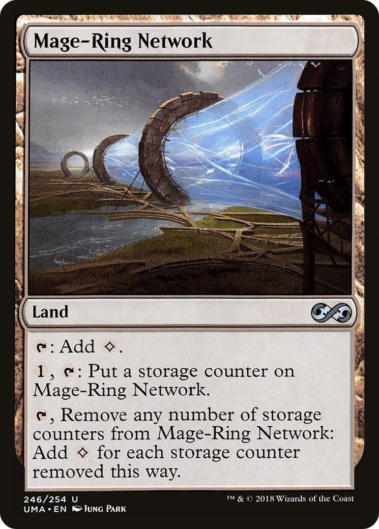 Image for Mage-Ring Network (246) (UMA) - Magic: The Gathering