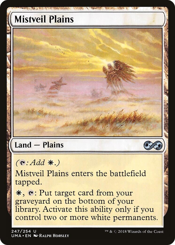 Image for Mistveil Plains (247) - Magic: The Gathering