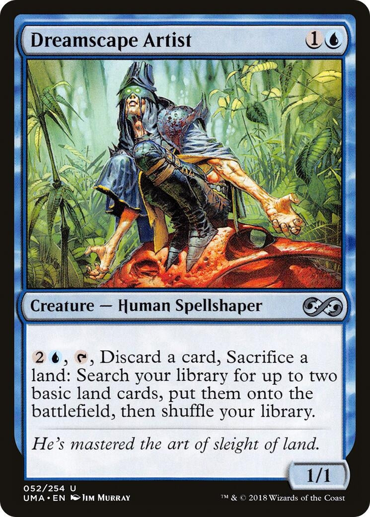 Image for Dreamscape Artist (52) (UMA) - Magic: The Gathering