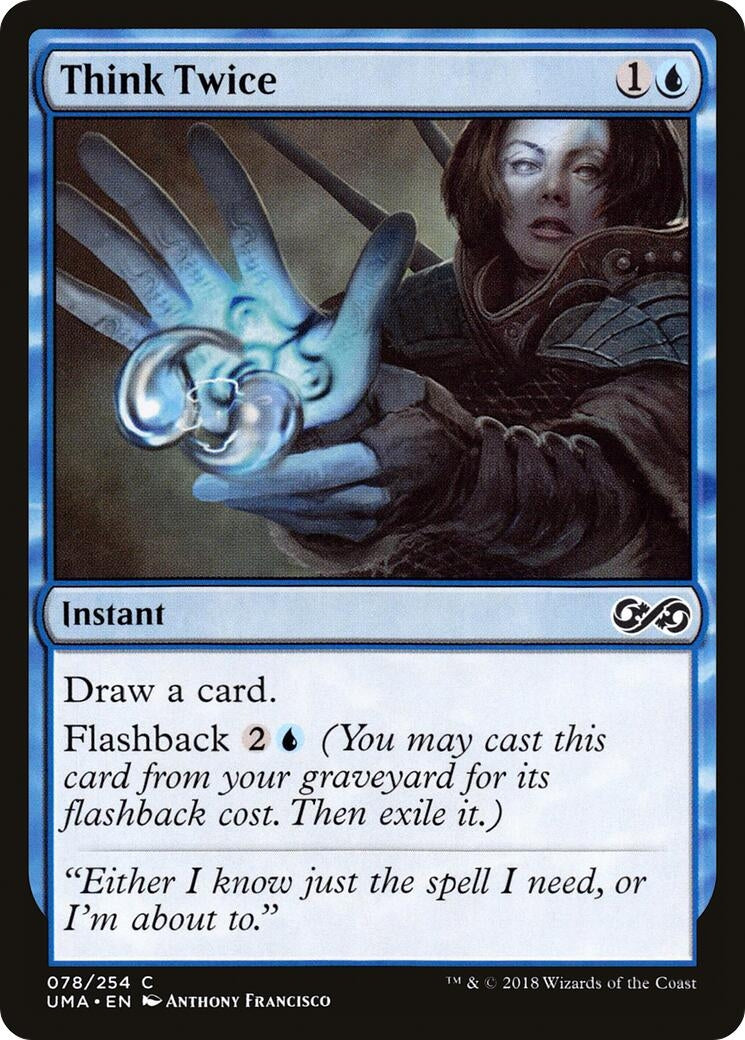 Image for Think Twice (78) - Magic: The Gathering