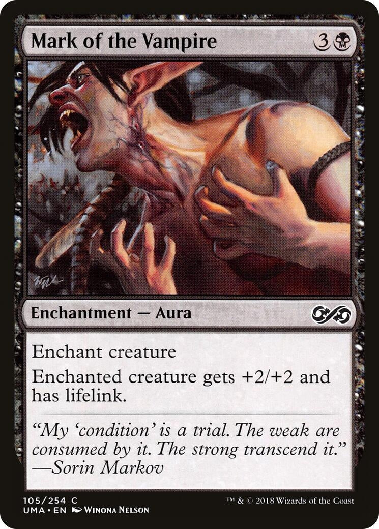 Image for Mark of the Vampire (105) (UMA) - Magic: The Gathering