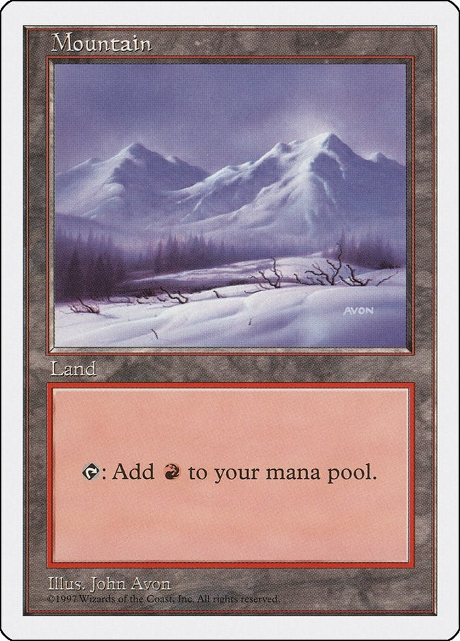 Image for Mountain (442) (442) - Magic: The Gathering