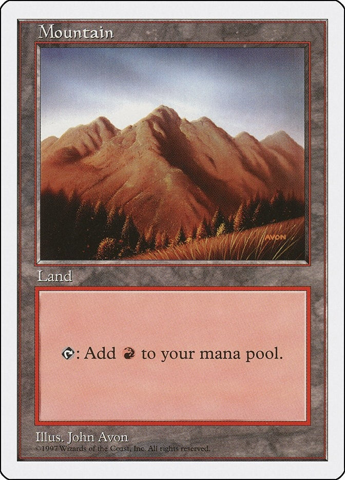 Image for Mountain (444) (444) - Magic: The Gathering