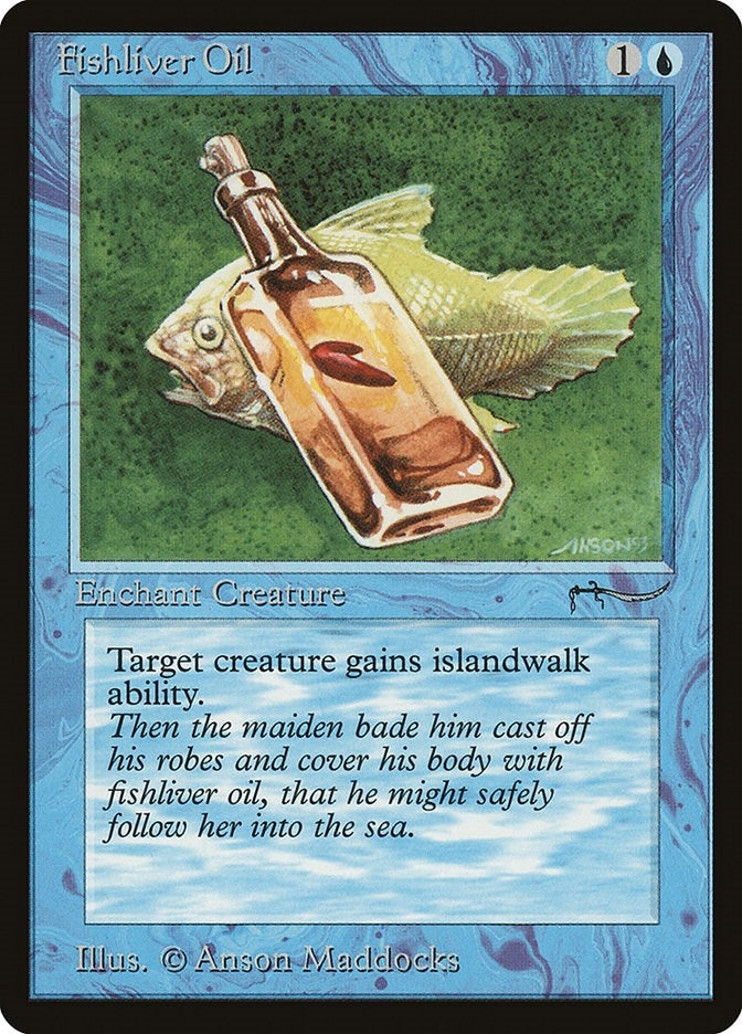 Image for Fishliver Oil (Light) - Magic: The Gathering