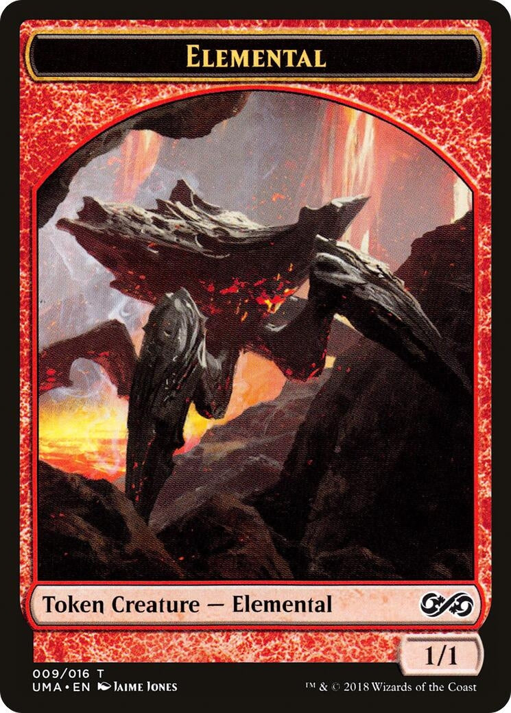 Image for Elemental Token (009) (9) (UMA) - Magic: The Gathering