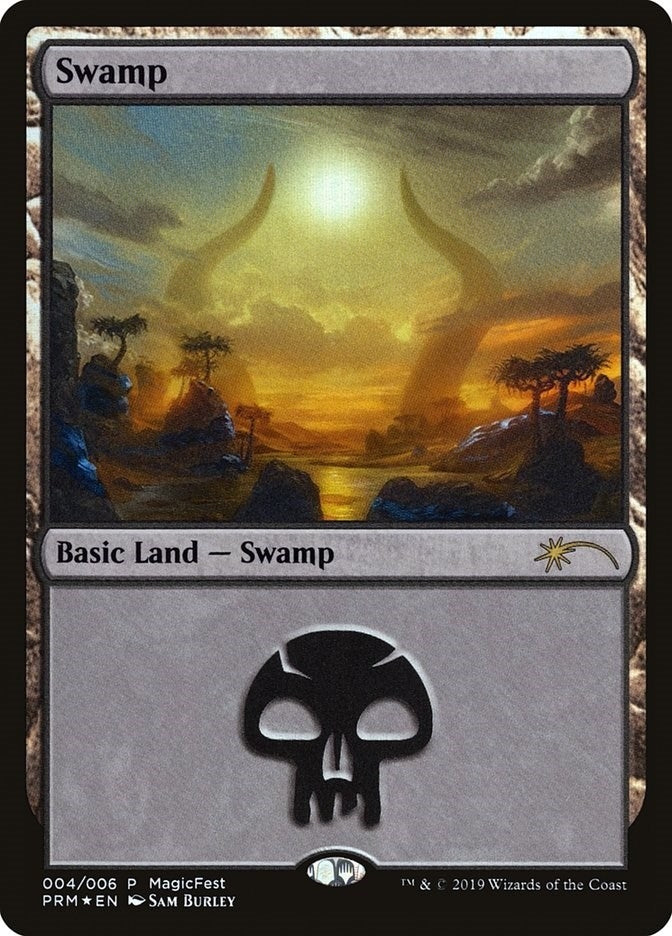 Image for Swamp (2019) (4) - Magic: The Gathering
