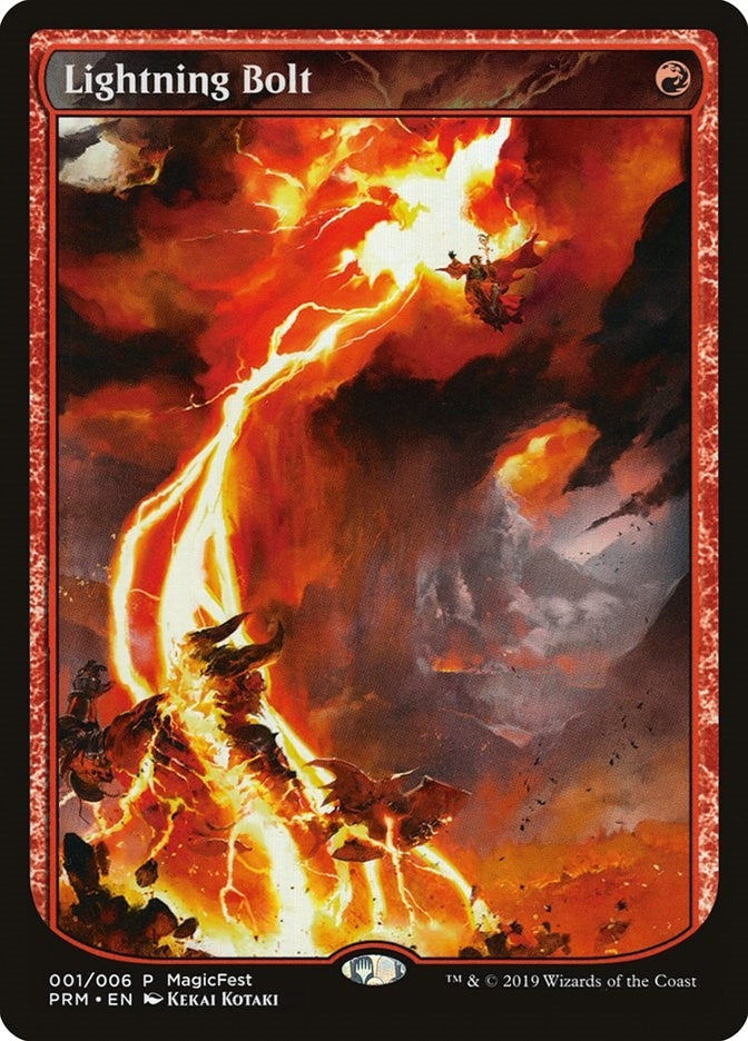 Image for Lightning Bolt (1) - Magic: The Gathering