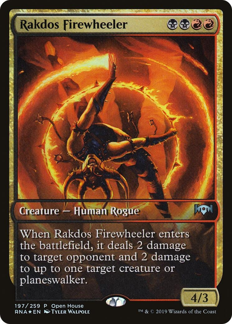 Image for Rakdos Firewheeler (197) - Magic: The Gathering