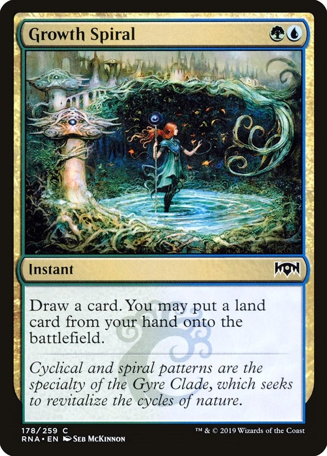 Image for Growth Spiral (178) - Magic: The Gathering