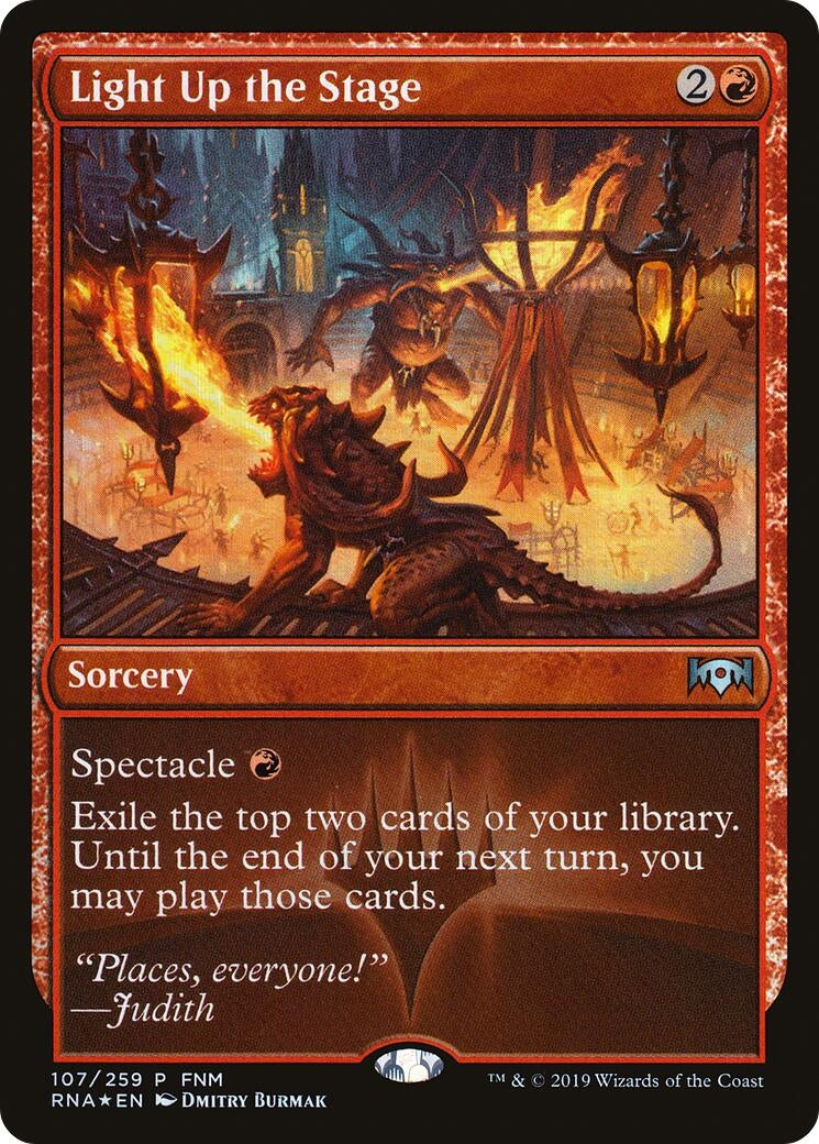 Image for Light Up the Stage (107) - Magic: The Gathering